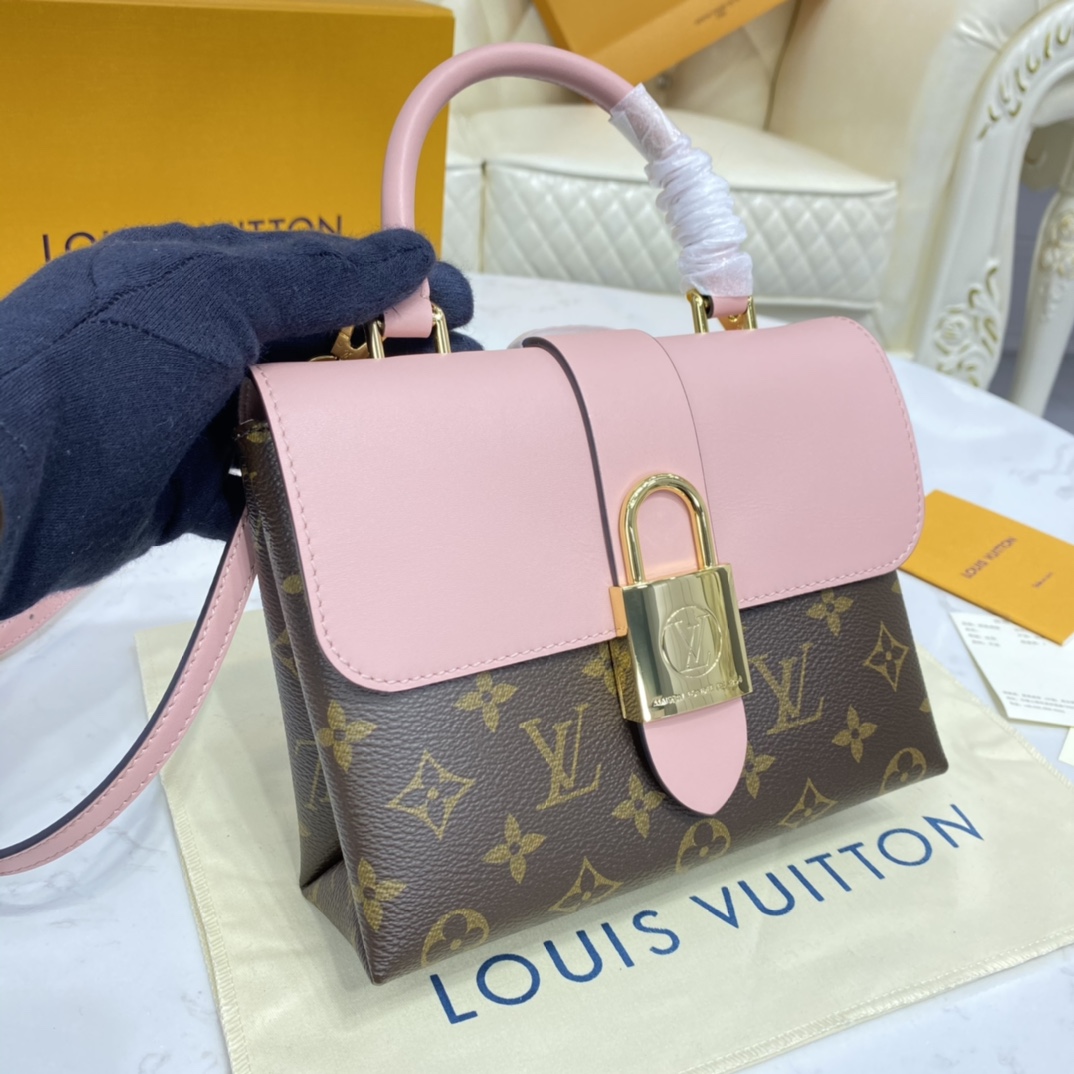 Louis Vuitton LOCKY BB Shoudler Bag M44080 Rose Poudr